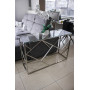 Консоль ESCADA C прозоре скло/срібло 120X40