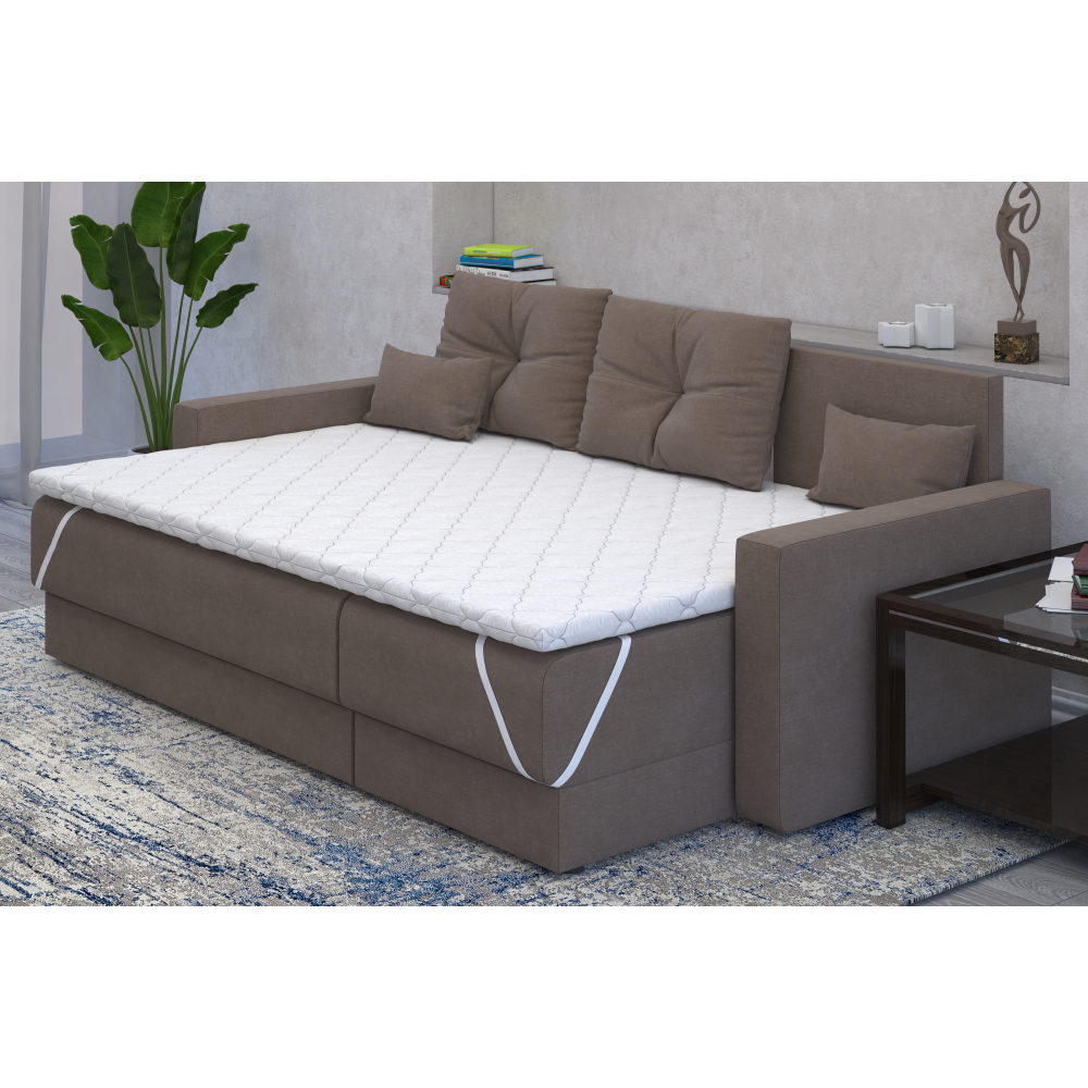Матрац топпер Topper-futon 1 cocos/Топер-футон 1 кокос жакард, Розмір матрацу (ШхД) 145x180