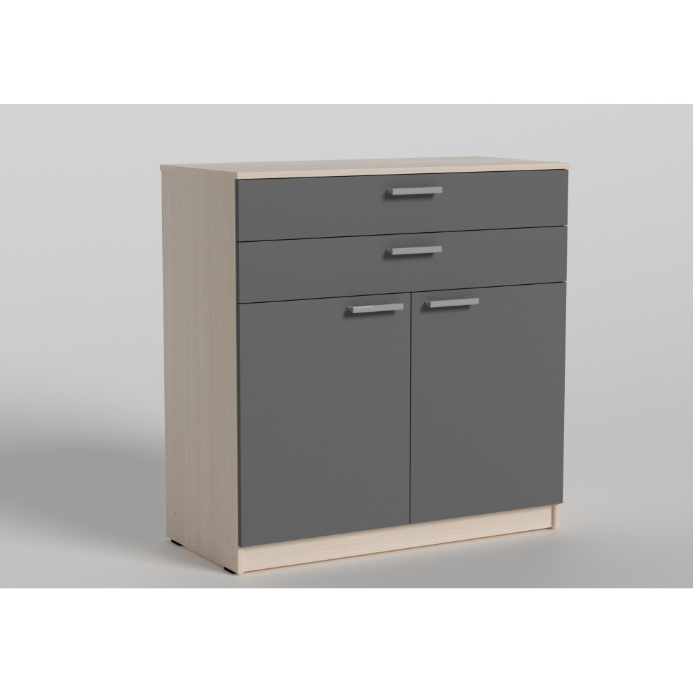 Комод 10, Готові кольорові рішення  Дуб Експресив Бронзовий